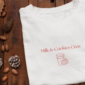 Sweater: Milk and Cookie crew