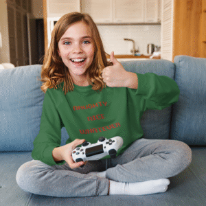 Kinderen sweater - Naughty – Nice – Whatever